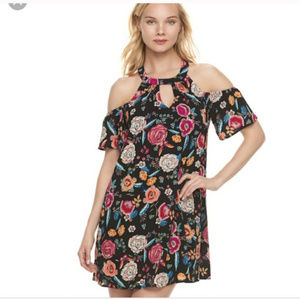5 for $25 Lily Rose Cold Shoulder Short Dress